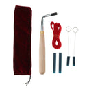 6Pcs Piano Tuning Tools Kit Lever Hammer Mute Stop Sound Tool Piano Parts