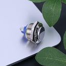 19mm High Round Head Momentary Stainless Steel Push Button Switch A