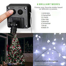 200 LED Solar String Light Outdoor Copper Wire Garland Lamp (Cool White) A