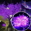 20m 200LED String Fairy Lights Holiday Lamp for Christmas (Purple Light) A