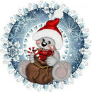 Full Drill Diamond Painting Xmas Animal Embroidery Rhinestone Art (JH067)