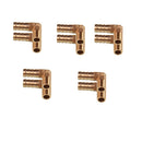 10x1/8 Inch NPT Male Threads x 6mm Inch Barb Elbow Fuel Hose Barb Fitting