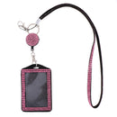 3 in 1 Rhinestone LANYARD, Retractable Reel and Vertical Badge Holder of 5x