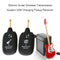 Electric Guitar Wireless Transmission System USB Charging Pickup Receiver  A#S