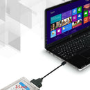 Fast USB 3.0 to SATA Hard Disk Adapter Converter Cable f. 2.5 inch HDD SSD 6Gbps