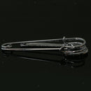 Crystal Large Safety Pin Rhinestone Brooches Suit Sweater Scarves Scarf Pins