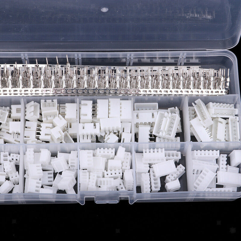 460Piece 2/3/4/5/6pin Housing Connector Crimp Terminals Kit for Breadboard
