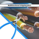 Plastic Handle Diagonal Pliers Electrical Wire Cable Cutting Snips Pliers