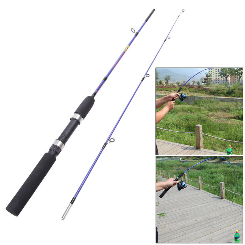 1.2M Portable Fiber Reinforce Plastic Lure Rod Telescopic Fishing Pole