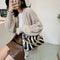 Leather Cloud Crossbody Bag Women Animal Pattern Chain Shoulder Handbag (3)