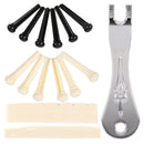 Acoustic Guitar Nail Picker Nail Puller Guitar String Pillow Instrument Set