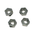 4x Hex Nut 12x5mm, Adapter Hub Adapter for 1/10 Rc Truck