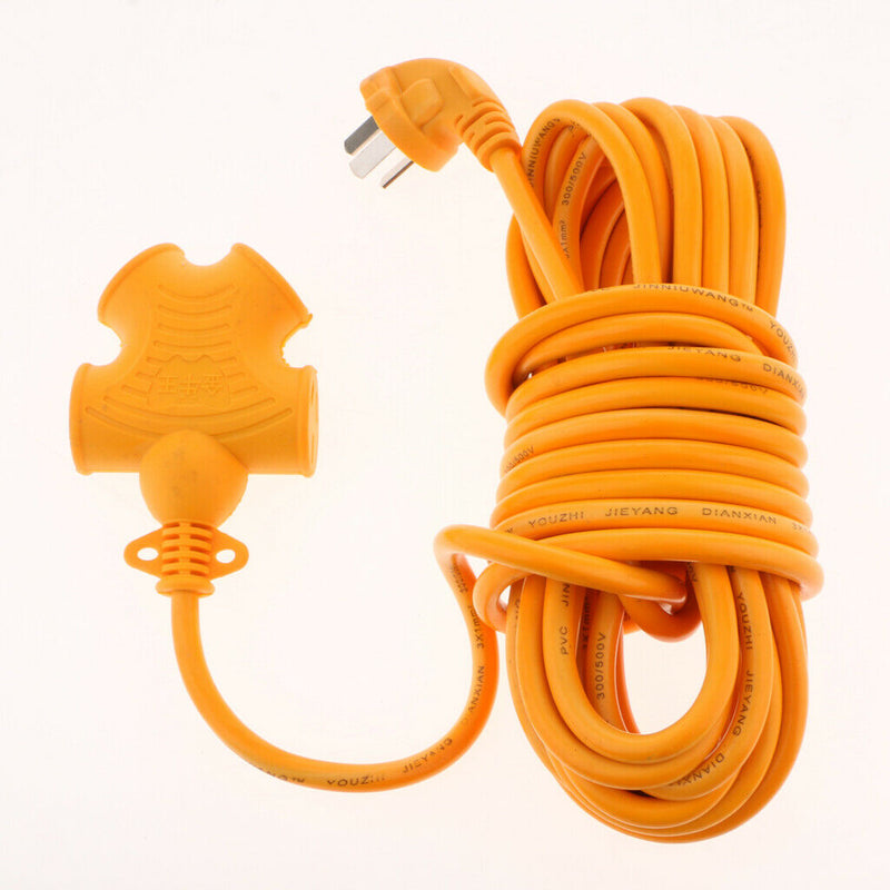 4-Outlet Surge Protector (with 10m Wire), 220V 10A, for Home/Office/Construction