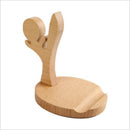 Universal Unique Wooden Kufung Style Cellphone Holder Stand Bracket For Iph