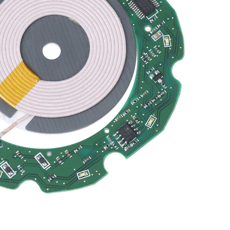 5153 Qi 10W fast wireless charger module PCBA`circuit board + coil charging DIME