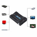 HDMI to SCART Composite Video Converter Audio Adapter with USB Cable for SK I3P5