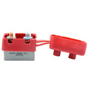 2 Pieces Boat Marine Manual Reset Circuit Breaker 12V-24V 30A+50A with Cover