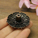 9 Holes Lotus Flower Incense Burner Holder Plate For Stick Cone Incense