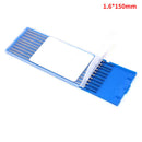 10Pcs Wy20 Tungsten Electrode Professional Tig Rod 1.6 Mm for Option 2.0% L