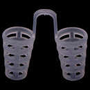 4x Mini anti snoring nose clips snore stopper snore relief nasal easy breathe LJ