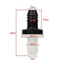 2Pcs 3/8 inch 10Mm Inline Abs One Way Water Non Return Check Valve For Fuel M3Z9