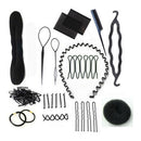 Hair Styling Accessory Magic Clip Maker Tools Pads Foam Sponge Bun Donut ME