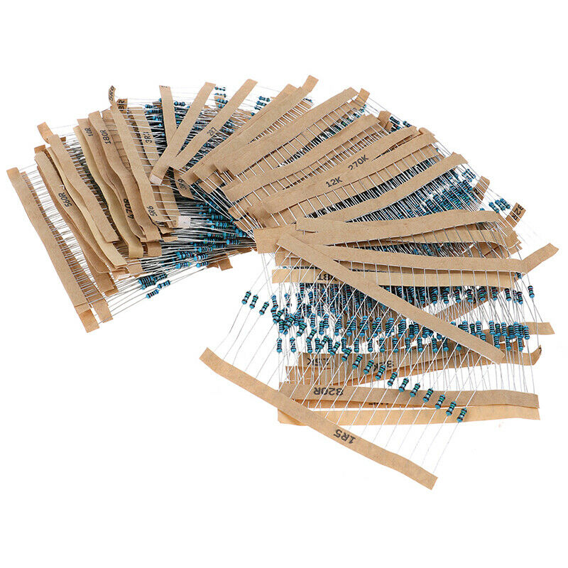 Metal film Resistance 73 Values x 1460 Piece 1/4W Resistance assortment SetSE