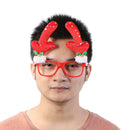 Christmas Kids Gift Festival Glasses Character Small (Elk Antler)