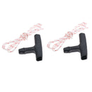 2x Starter Handle Pull Cord Rope for Stihl FS120 FS200 FS250 FS300 Lawnmower