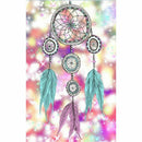 Diy 5D Diamond Dream Catcher Painting Full Circle Diamond Cross Stitch Home