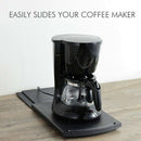 Kitchen Caddy Sliding Coffee Tray Mat,12 Inch Under Cabinet Appliance Coffe