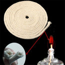 1M Long Cotton Wick Burner For Oil Kerosene Alcohol Lamp Torch Wine Bottle New