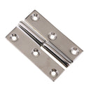 1 Pair Detachable Door Hinges for Marine Boat 316 Stainless Steel 7.5cm