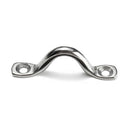 4* Universal Stainless Steel Top Pad Wire Eye Straps Loop Boat Plate Staple Ring