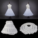 Flower Girl Children 3 Hoop Underskirt Kid Wedding Crinoline Petticoat 2-14Y