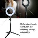 Dimmable Photography Camera Selfie LED Ring Light For Video Makeup Live V5O7