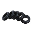 180pcs Rubber Grommet 8 Popular Sizes Grommet Gasket for Protects Wire
