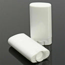 10Pcs 15ml Deodorant White Containers Empty Plastic Lip Balm Solid Perfume Tubes