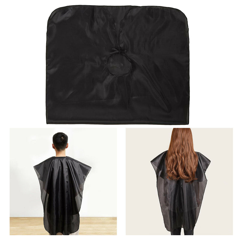 Large Barber Salon Gown Hair Cutting Cape Hairstylist Apron Nylon 120x70cm