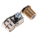 1 Pair Car Battery Terminal Connectors Clamp Clip Negative Positive For Auto Car