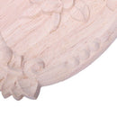210x150x15mm Unpainted Wood Carved Corner Onlay Applique Furniture Home Dec R1J6
