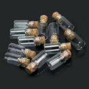 lot 10pcs Mini Empty Cork Glass Wish Bottles Vials Jars Craft Charm Pendants New