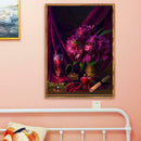 5D DIY Full Drill Diamond Painting Cross Stitch Embroidery Kit (Flower01)