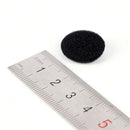 18mm Ear Pads Replacement Foam Cushion Sponge Cover Black Earphones Headset