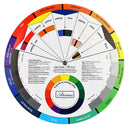 Professional Tattoo Nail Pigment 12Color Three-tier Wheel Paper Card SuppJ Gw