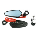 Anti-glare Motorcycle Motorbike Rearview Mirrors W / Universal Adjustable Screw