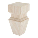 4x Solid Wooden Sofa Leg 10cm Tall Furniture Feet for Couch Ottoman Cabinet