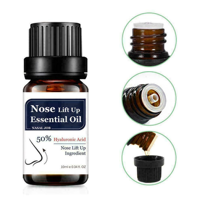 10ml Nose Lift Up Essential Oil Magic Beauty Nosal Remodeling Fast Bone Cre X9W8