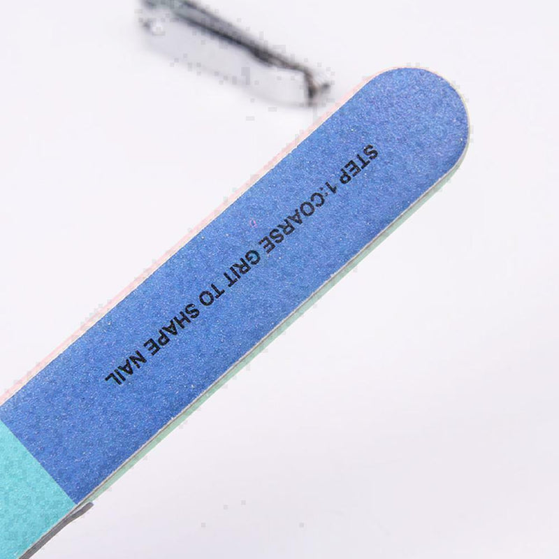 Professional Polishing Manicure File Nail Tool Colorful Tool Printing Nail S3Z1