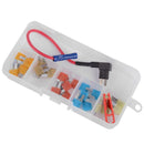 Add-a-circuit Fuse Tap Adapter Kit w/ 5A 7.5A 10A 15A 20A Micro2 Fuses+Clip
